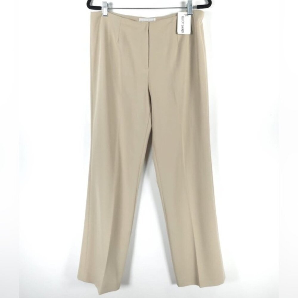NWT ELLIOT LAUREN Made in USA 🇺🇸 Straight Leg‎ Trouser Dress Pants Size 12